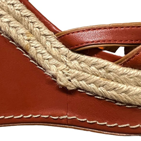 Coach Dalton Platform Wedge Espadrilles Size 8 - Picture 10 of 10